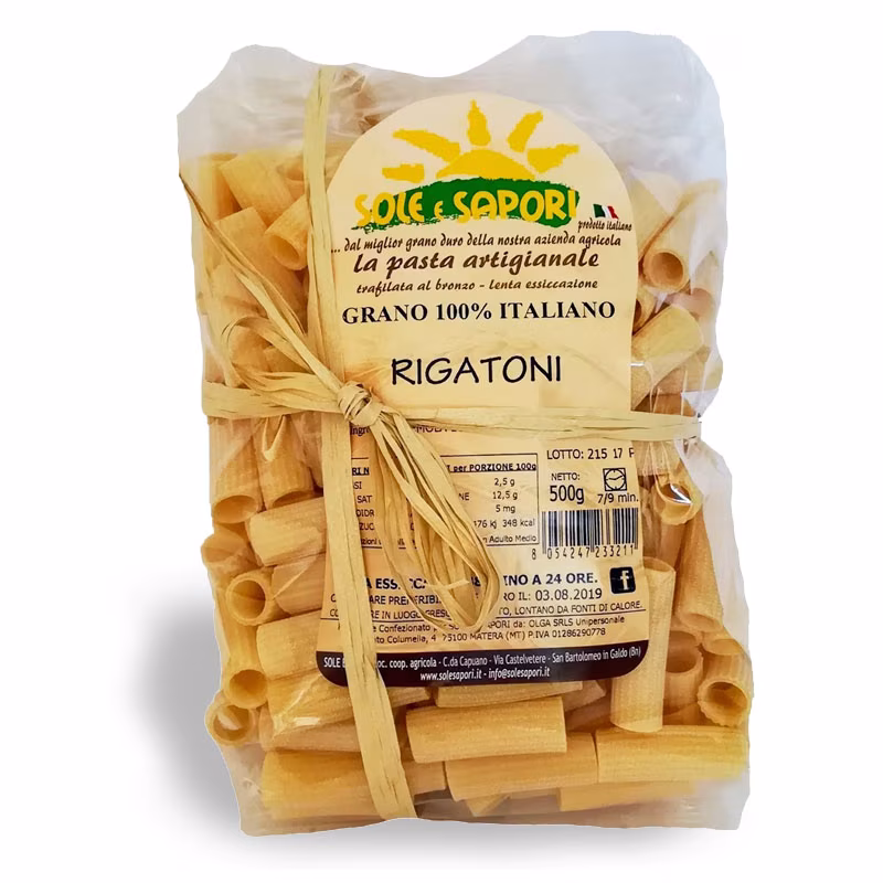 Rigatoni - Pasta artigianale